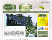 Tablet Screenshot of burbankspa.com